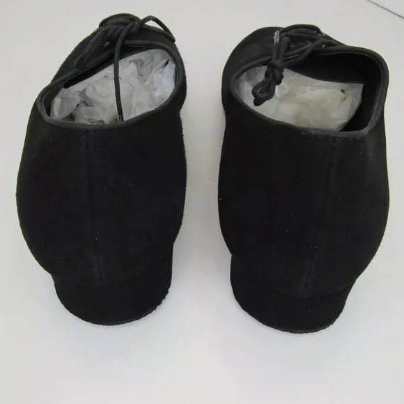 NEW PAOUL ITALY Mens Whisk Black Suede Ballroom Dance Shoes  display picture 1